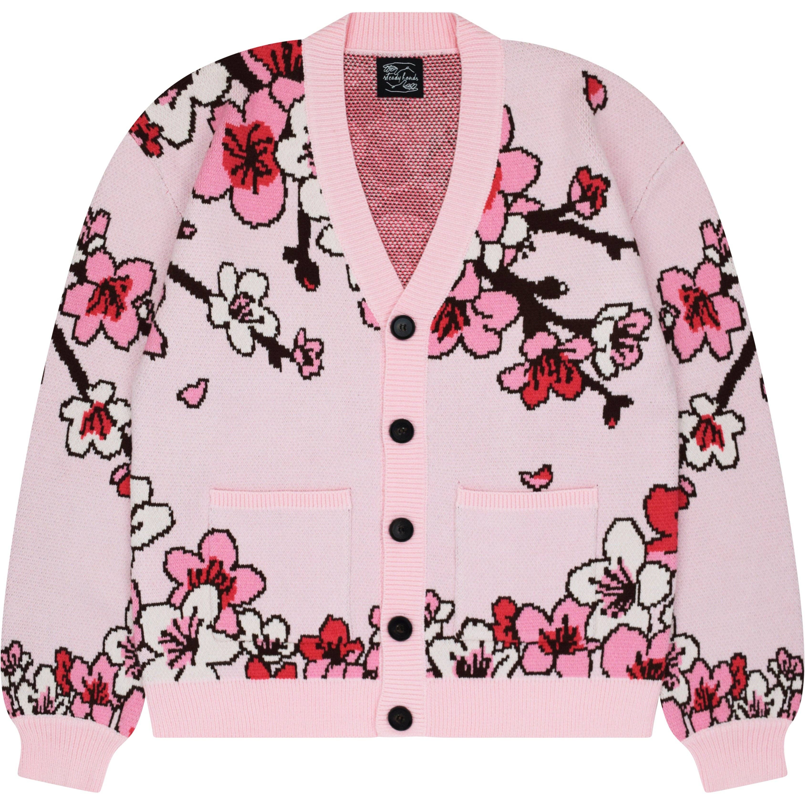 Cardigan - Cherry Blossom – Windy Woman Inc Family of Stores