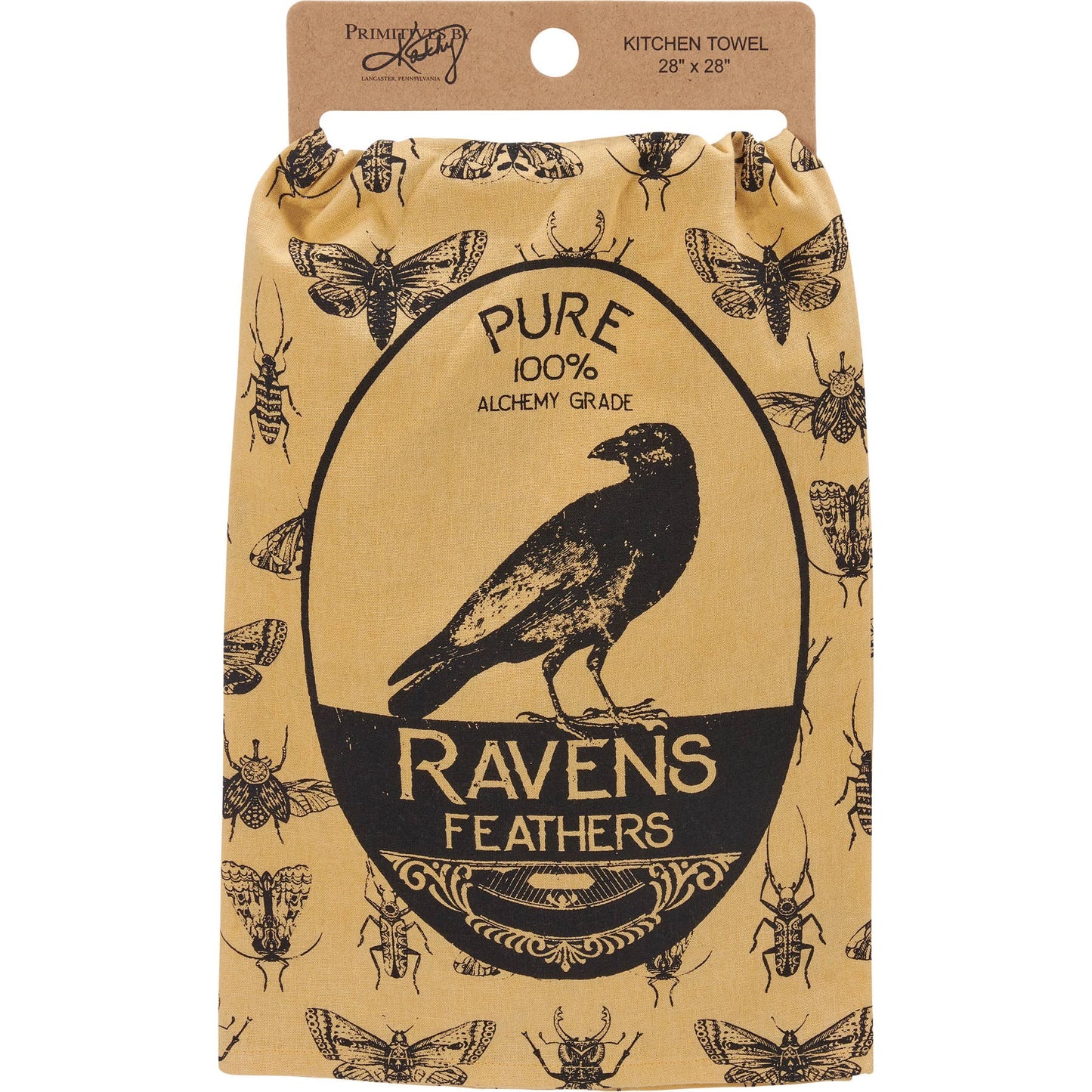 Kitchen Towel - Ravens Feathers