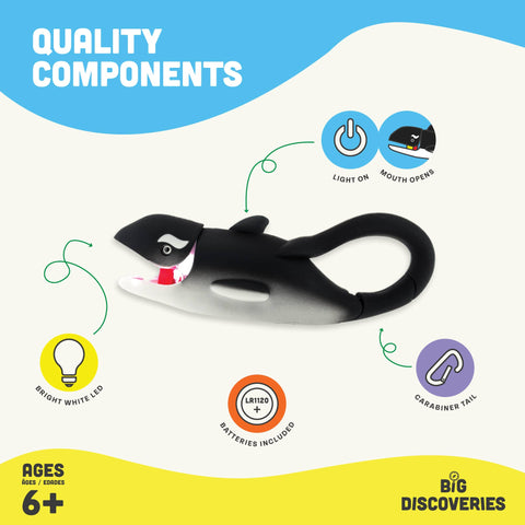 Flashlight - Orca Carabiner