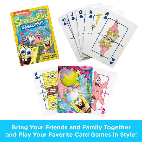 Playing Cards - SpongeBob SquarePants Cast