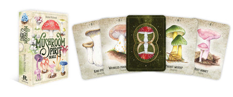 Mushroom Spirit Oracle by Nicola McIntosh: Flashcards; 112 pages / English