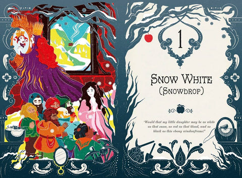 Book (Hardcover) - Snow White and Grimms' Fairy Tales: MinaLima Edition