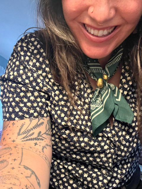 Bandana - Green Woodland