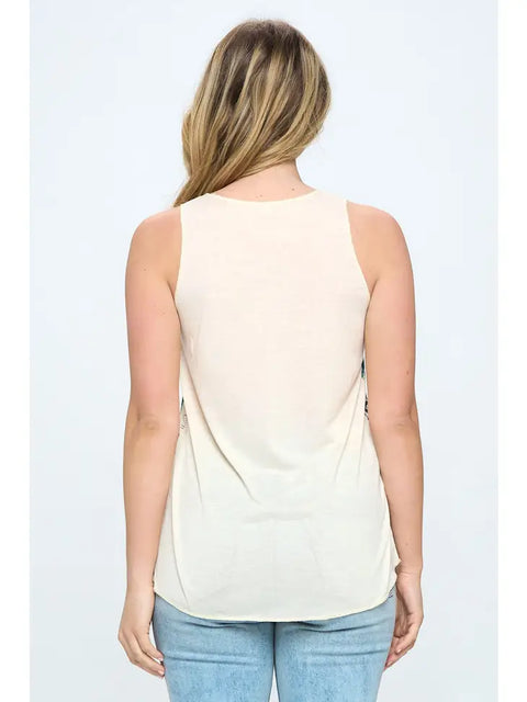 Tank Top - Raccoon Print