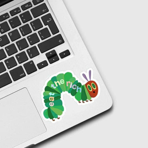 Sticker - Eat the Rich Sticker (3 inches)
