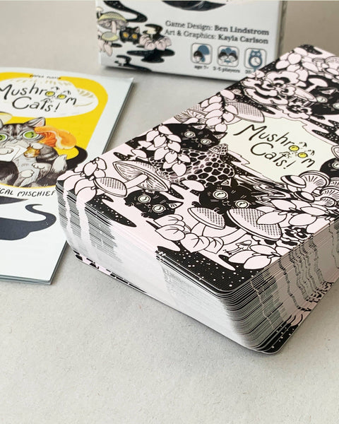 Card Came - Mushroom Cats!