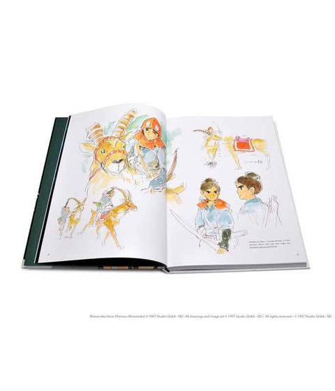 Art of Princess Mononoke by Hayao Miyazaki: Hardcover; 224 pages / English