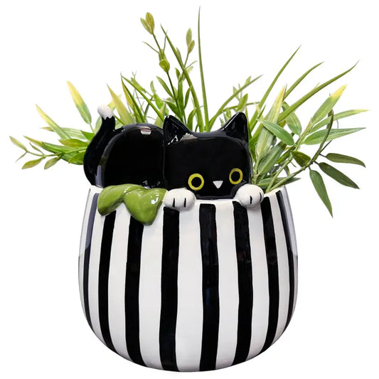 Planter - Peek-A-Boo Kitty