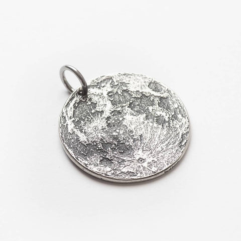 Necklace - Full Moon (Silver)