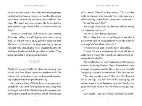 Book (Hardcover) - Mothman Is My Boyfriend by McKayla  Coyle