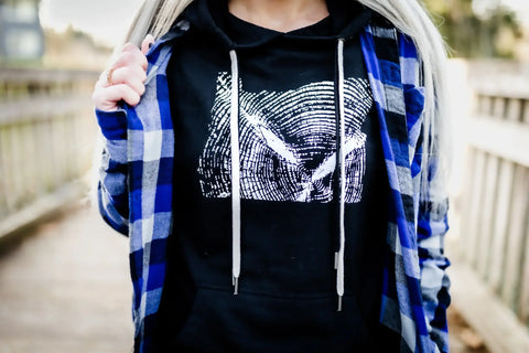 Hoodie (Pullover) - Oregon Tree
