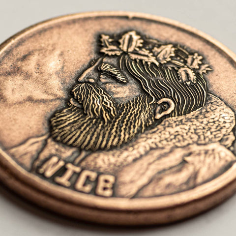 Decision Maker Coin - Naughty or Nice Copper