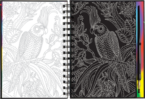 Scratch & Sketch - Extreme! The World of Birds