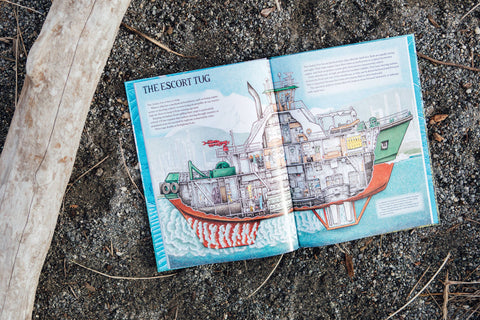 Book (Hardcover) - Working Boats: Safety, Salvage, and Rescue