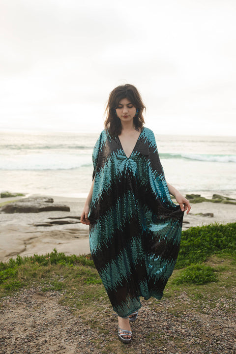 Caftan - Neptune Sequin Dress
