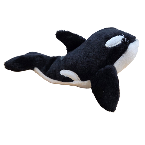 Stuffed Animal - Finley the Canned Orca (Standard Lid)