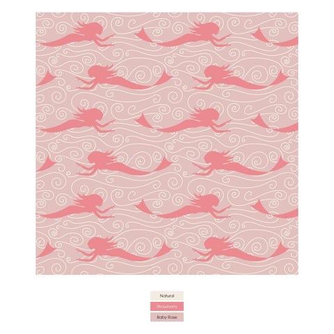 2 Piece Pajama Set (Long Sleeve) - Baby Rose Mermaid