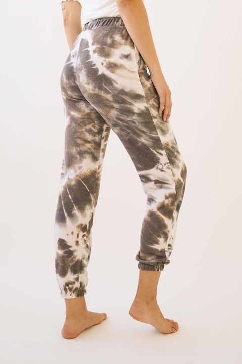 Joggers - Tie Dye Ash/Bluestone
