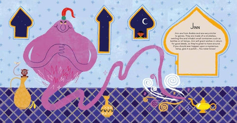 Book (Hardcover) - An A-Z of Monsters and Magical Beings