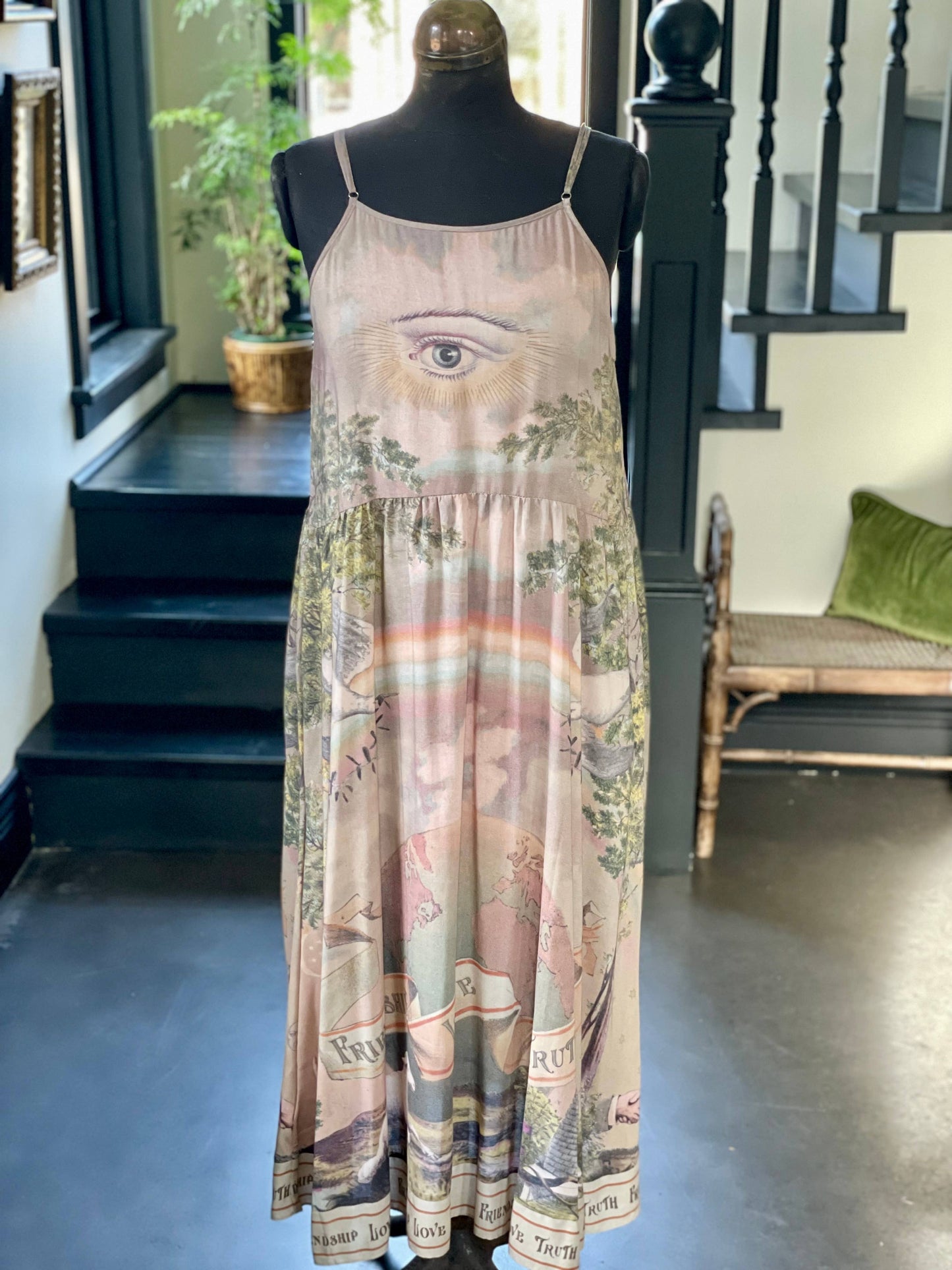 Bohéme Slip Dress - Friendship Love & Truth Vintage Wash