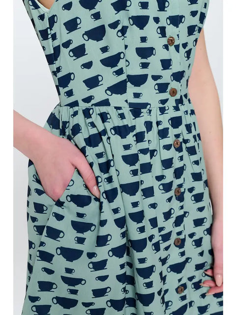 Dress - Teacup Print