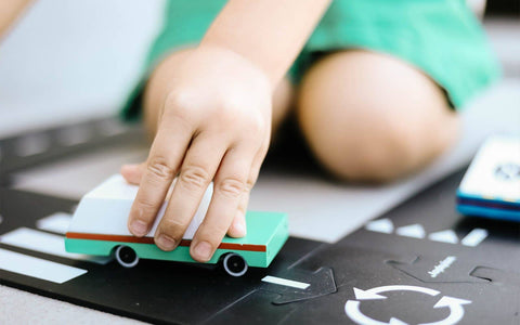 Toy Car - Teal Wagon