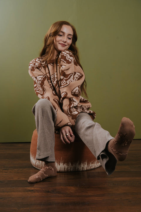 Socks - Giant Peacock Moth