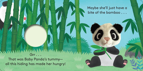 Board Book - Baby Panda Finger Puppet