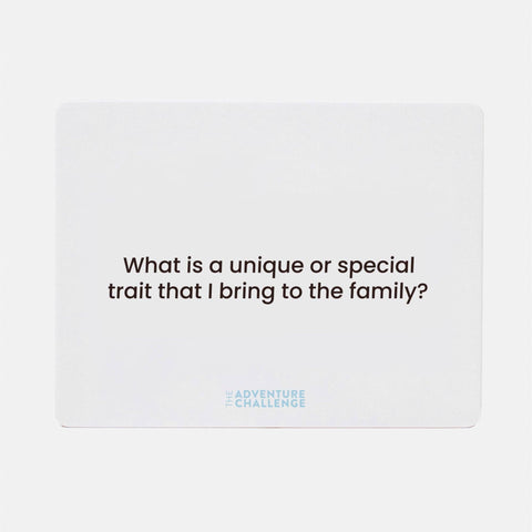 Cards - The Adventure Challenge Connection Questions for Families