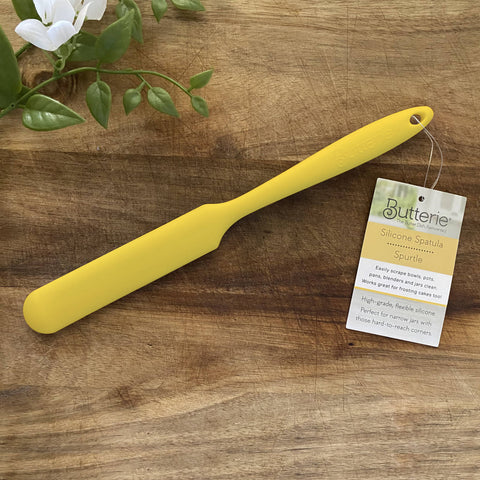 Silicone Scraper Spatula - Yellow