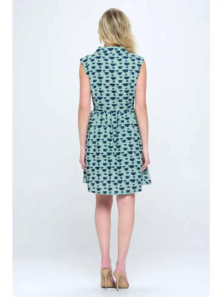 Dress - Teacup Print