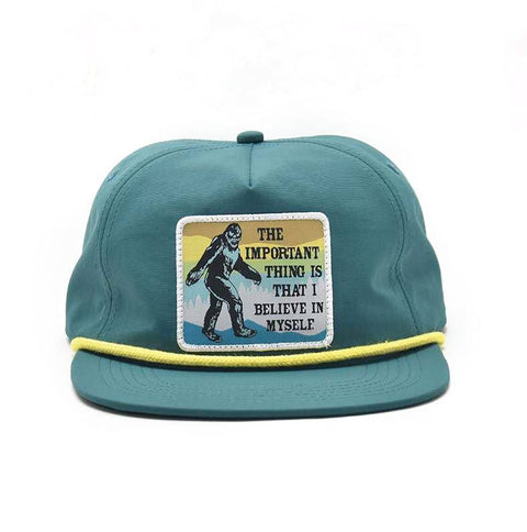 Rope Hat - Bigfoot Believe (Teal)