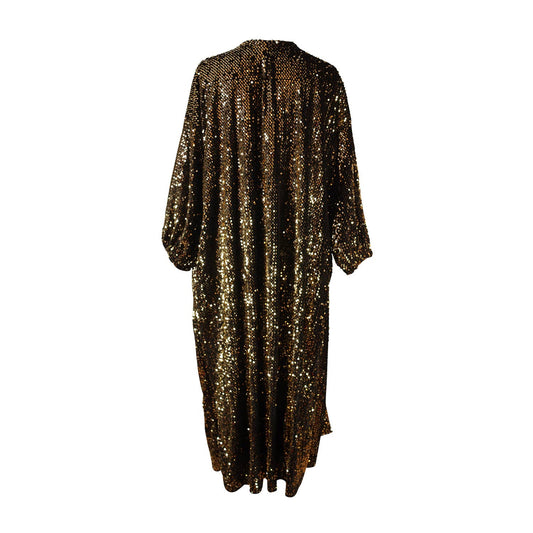 Jacket - Gold Sequin Cocoon