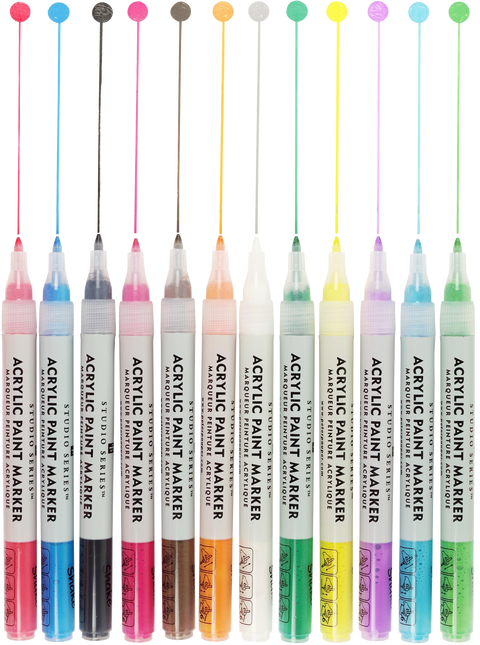 Markers - Studio Series Acrylic Paint (Set of 12)