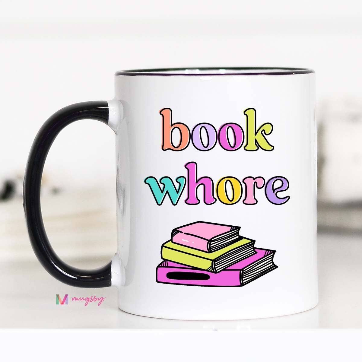 Mug (Ceramic) - Book Whore (15oz)