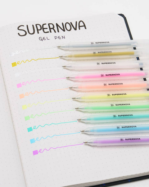 Gel Pen (10 Pack) - Supernova