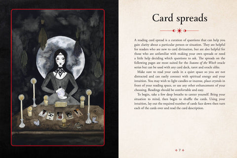 Seasons of the Witch: Samhain Oracle DELUXE EDITION by Lorriane Anderson: Flashcards; 184 pages / English