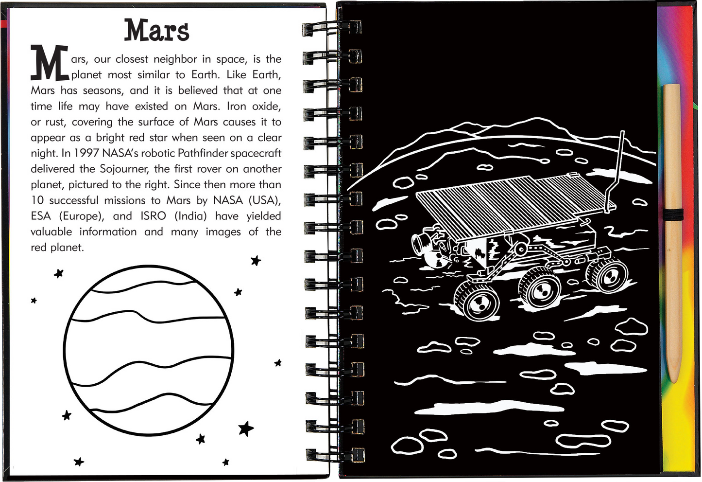 Scratch & Sketch - Solar System