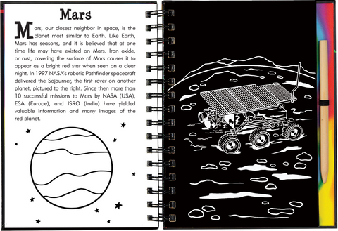Scratch & Sketch - Solar System