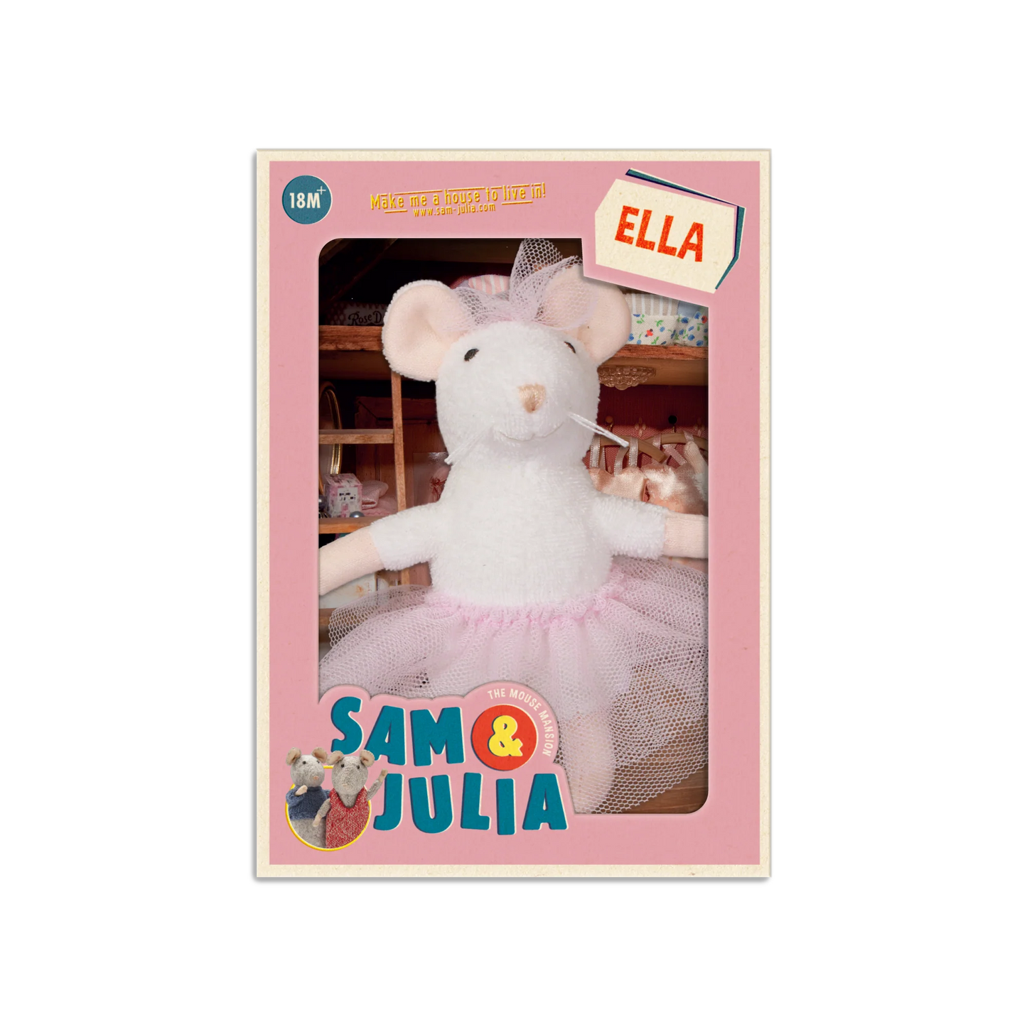 Plush Doll - Ella Mouse