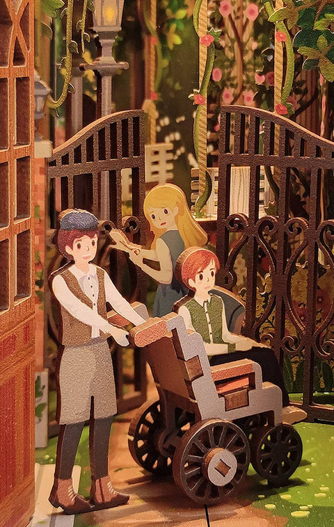 DIY Book Nook Kit - Secret Garden