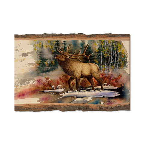 Wood Postcard - Live Edge Bartholet's Autumn Music