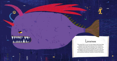 Book (Hardcover) - An A-Z of Monsters and Magical Beings