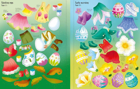 Sticker Book - Dolly Dressing Easter Egg Hunt