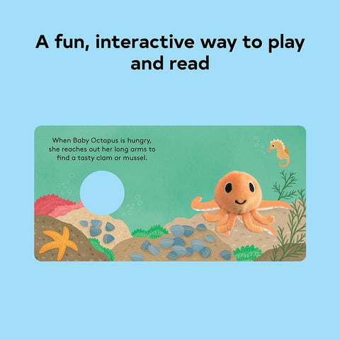 Board Book - Baby Octopus Finger Puppet