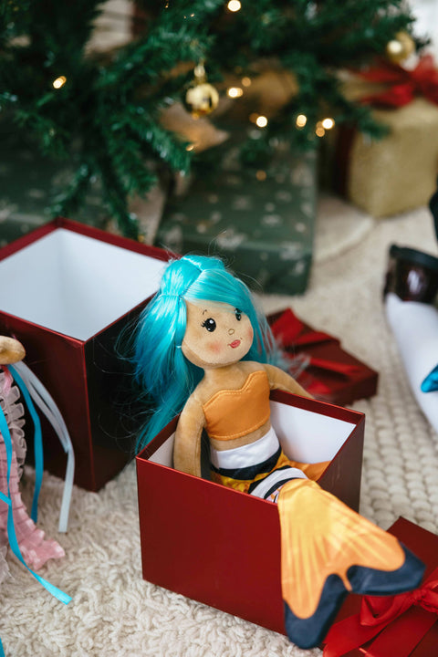 Stuffed Animal - Clownfish Mermaid