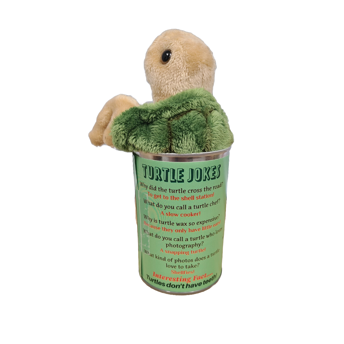 Stuffed Animal - Charlie the Canned Sea Turtle