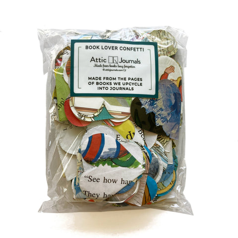 Book Lover Confetti - Heart