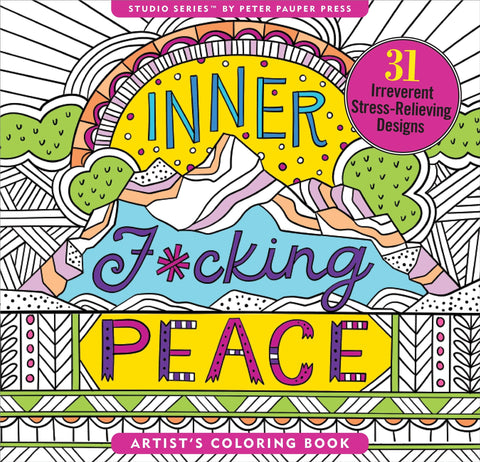 Adult Coloring Book - Inner F*cking Peace