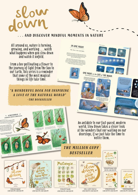 Book (Hardcover) - Slow Down: 50 Mindful Moments in Nature